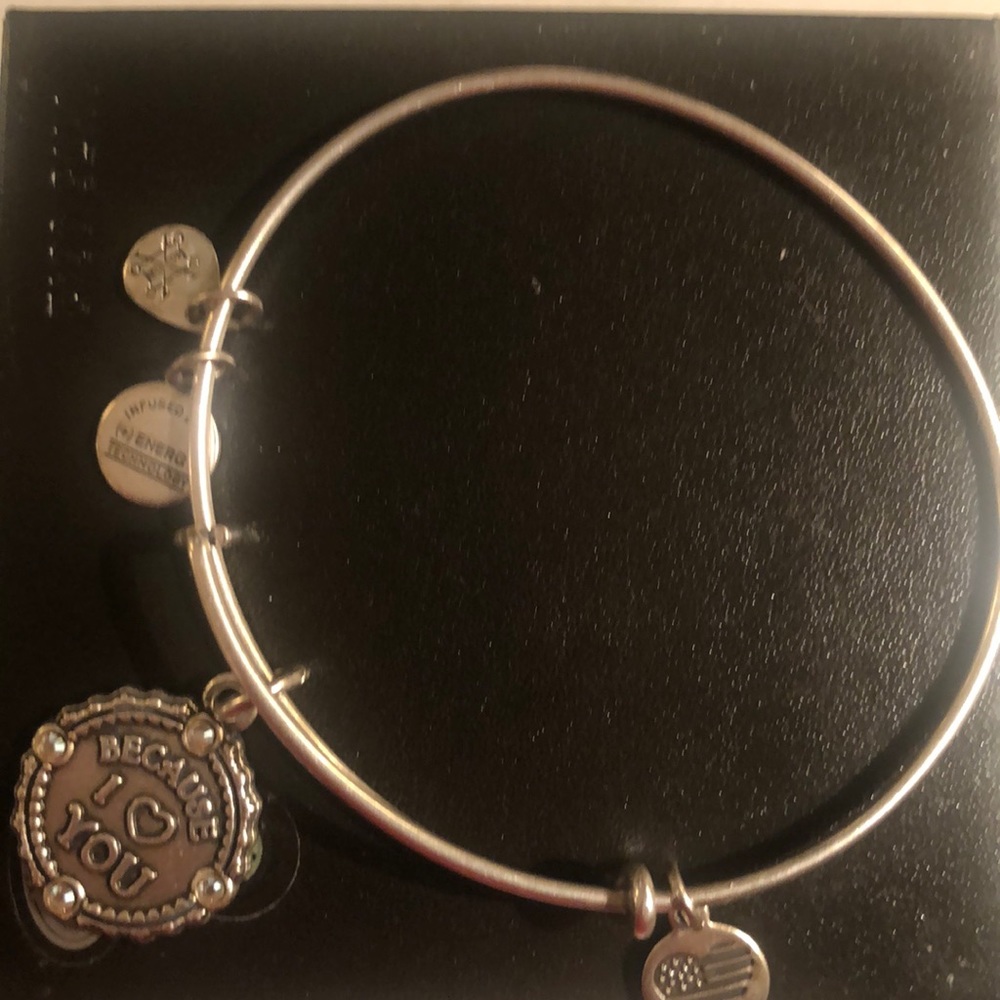 Alex and Ani love bracelet